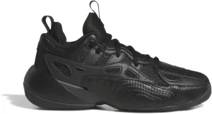 adidas Basketball Shoes, Core Black Carbon Solar Red, 7.5 US Unisex Big Kid
