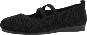 AMDBEL Flats Shoes Women Dressy Comfortable Women's Leather Slip On Loafers Casual Round Toe Moccasins Wild Driving Boat Flat