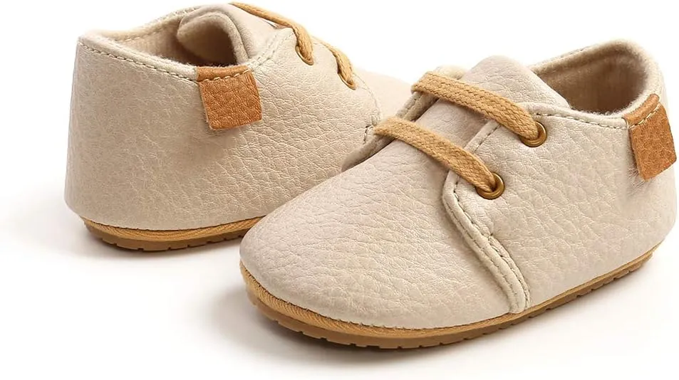 Baby Boys Girls Booties Fleece Anti-Slip Soft Sole Boots Toddler First Walker Warm Shoes
