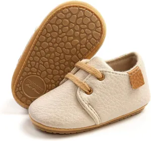 Baby Boys Girls Booties Fleece Anti-Slip Soft Sole Boots Toddler First Walker Warm Shoes