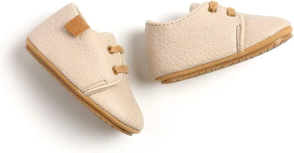 Baby Boys Girls Booties Fleece Anti-Slip Soft Sole Boots Toddler First Walker Warm Shoes