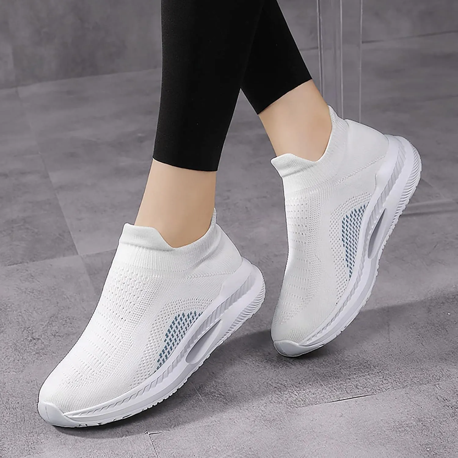 Bowling Shoes Women 8.5 Slip On Womens Black Slip Resistant Tennis Shoes Nurse Shoes for Women Wide Width Trending High Top Sneakers for Women 2023 Pull On Sneakers Womens with Good Arch Support