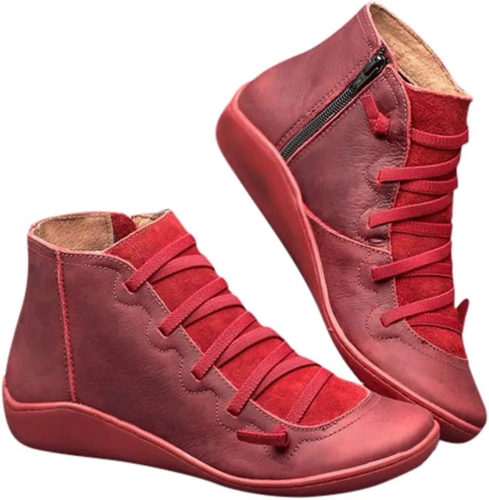 Cathalem Ankle Boots for Women 2024 New V Neck Ankle Cowgirl Boots Arch Support Pointed Toe Short Womens Cowboy Boots