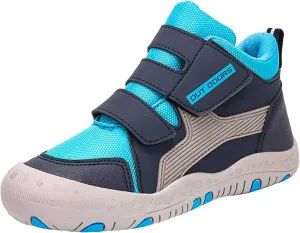 CERYTHRINA Kids Hiking Ankle Shoes Water Resistant Anti Collision Boots Athletic Outdoor Sneakers