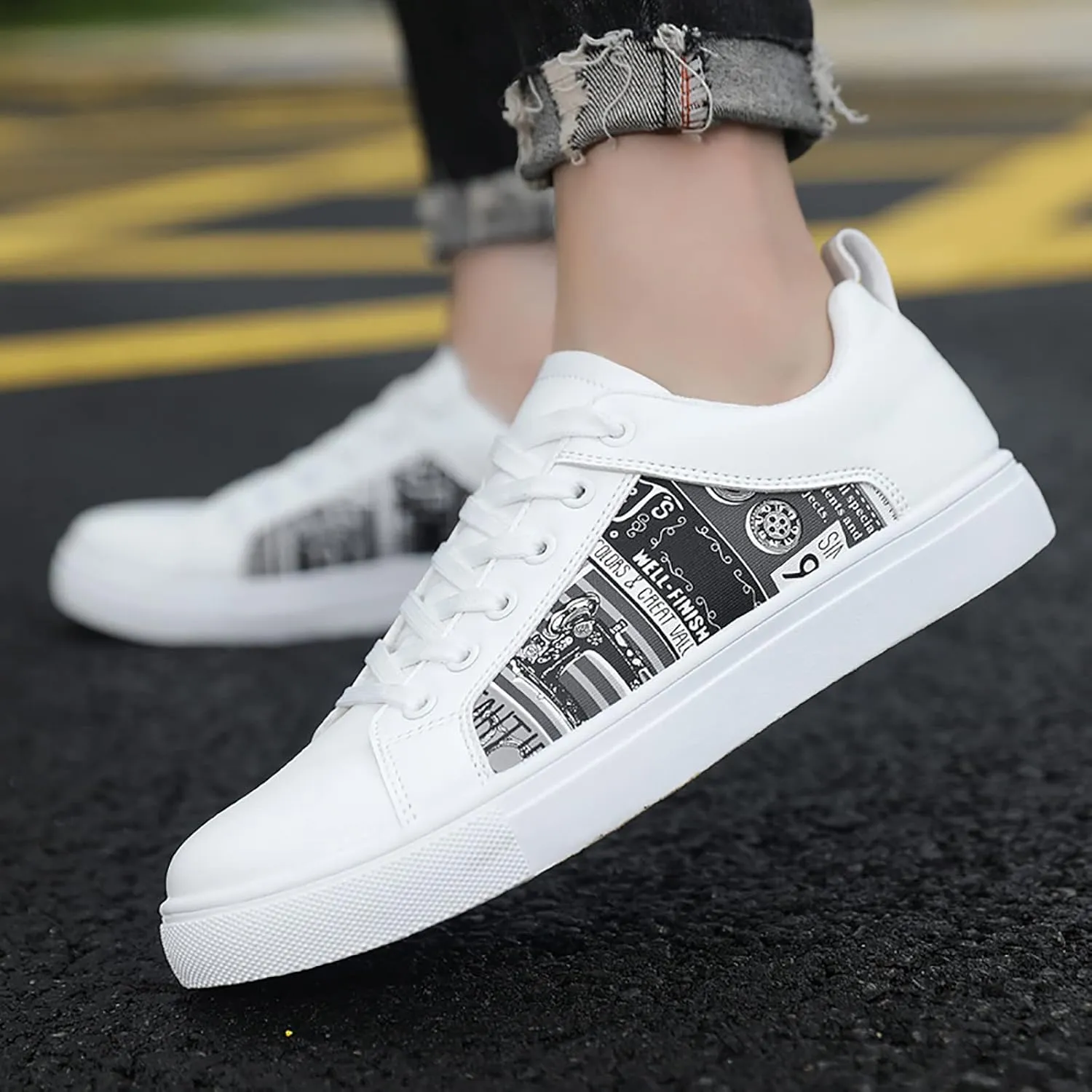 Chunky Sneakers for Women Platform Cute Black Sneakers for Women Trendy Walking Shoes for Women 2023 Arch Support High Top Sneakers for Women Womens Black Sneakers Wide