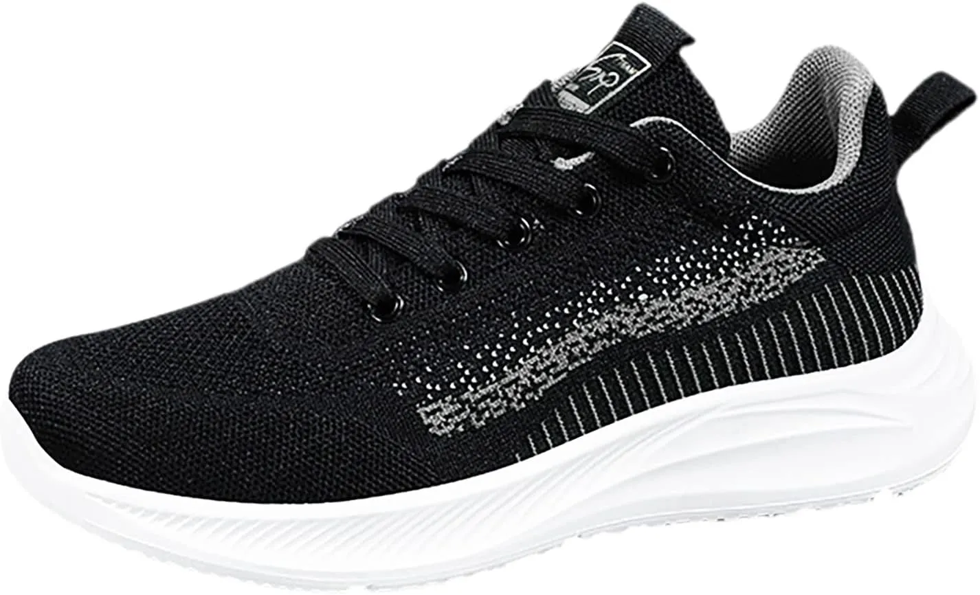 Comfortable White Sneakers for Women Arch Support Sneakers for Women Hiking Shoes Women Size 7.5 White High Top Platform Sneakers for Women Zapatos para Mujer De Vestir Comodos Bajitos