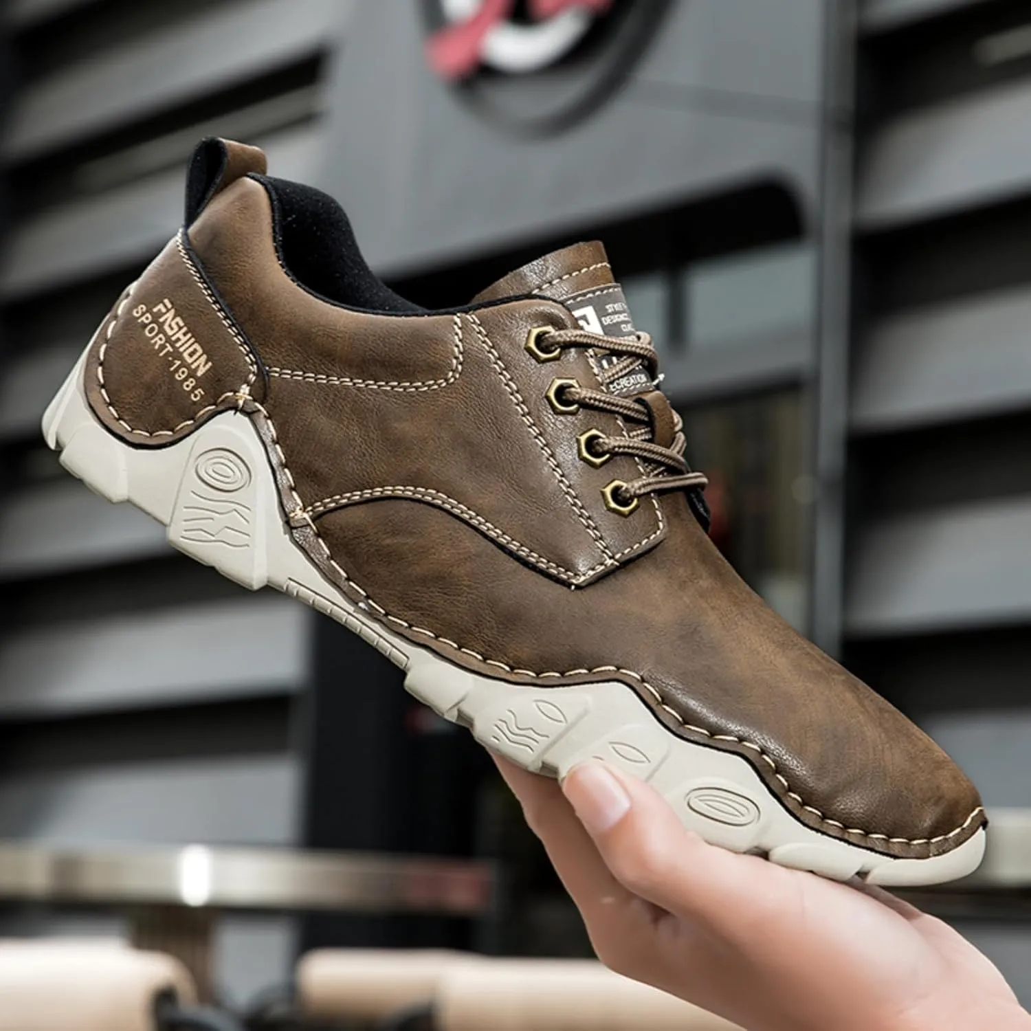 Driving Shoes for Men Beck Mens Casual Slip Ons Mens Fashion Comfort Chukka Dress Walking