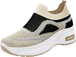 Fall Platform Sneakers for Women 2023 Women Orthopedic Sneakers Walking Shoes Women's Running Shoes Size 7 Womens Slip On Sneakers Size 7 Ankle Tenis Antideslizantes para Mujer De Cocina
