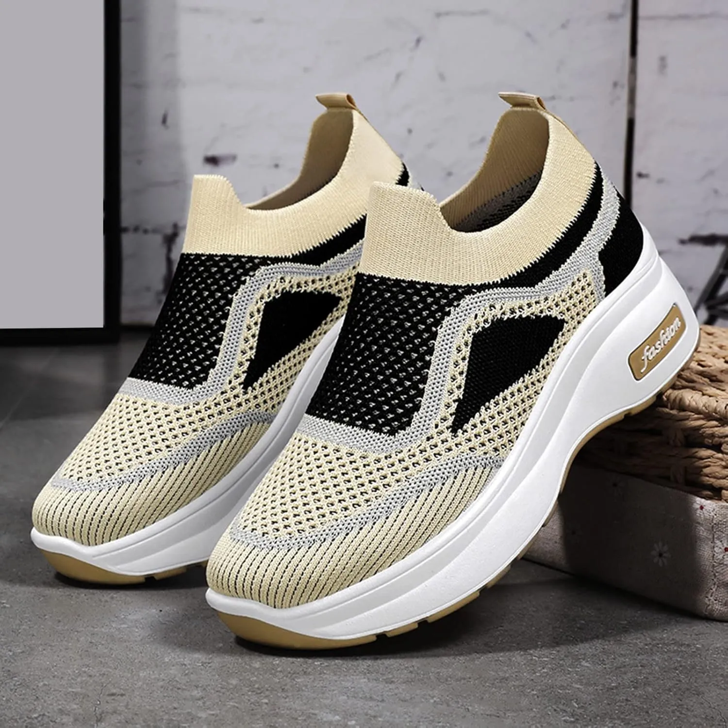 Fall Platform Sneakers for Women 2023 Women Orthopedic Sneakers Walking Shoes Women's Running Shoes Size 7 Womens Slip On Sneakers Size 7 Ankle Tenis Antideslizantes para Mujer De Cocina