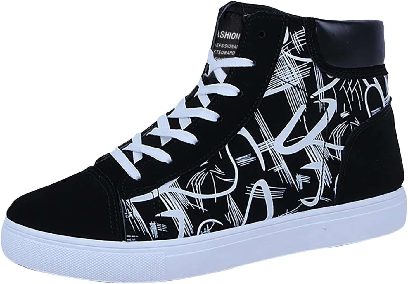 Fashion Platform Sneakers for Women 2023 Comfy Slip On Shoes for Women Black Sneakers for Women Fashion High Top Sneakers for Women Ankle Support Zapatos Comodos De Mujer Suaves