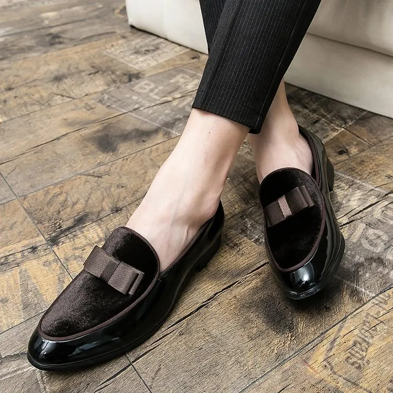 Flat Loafer for Men Leather Slip-on Business Dress Shoes Driving Moccasins Casual Boat Soft Shoes