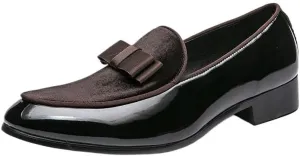 Flat Loafer for Men Leather Slip-on Business Dress Shoes Driving Moccasins Casual Boat Soft Shoes