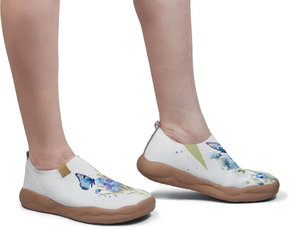 Flats Shoes for Men Art Painted Slip Ons Loafers Lightweight Walking Travel Sneakers