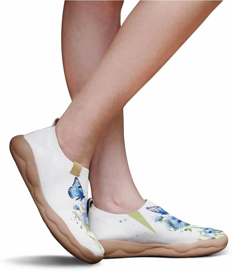 Flats Shoes for Men Art Painted Slip Ons Loafers Lightweight Walking Travel Sneakers