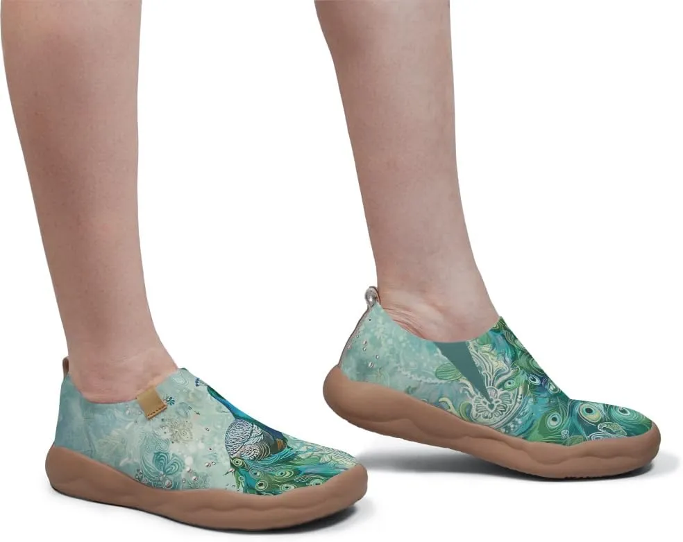 Flats Shoes for Men Art Painted Slip Ons Loafers Lightweight Walking Travel Sneakers
