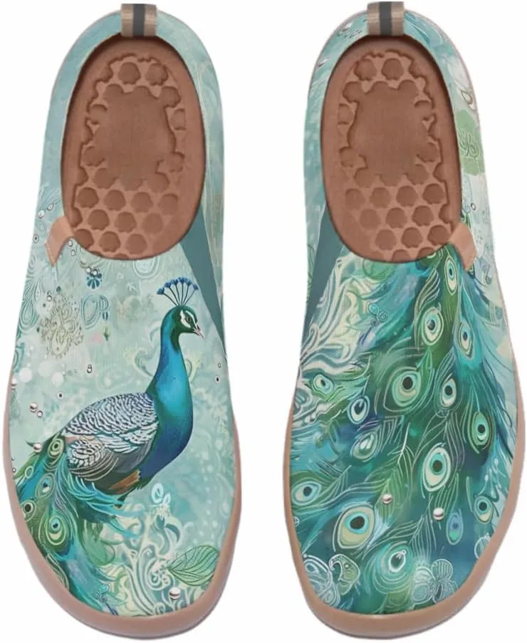 Flats Shoes for Men Art Painted Slip Ons Loafers Lightweight Walking Travel Sneakers