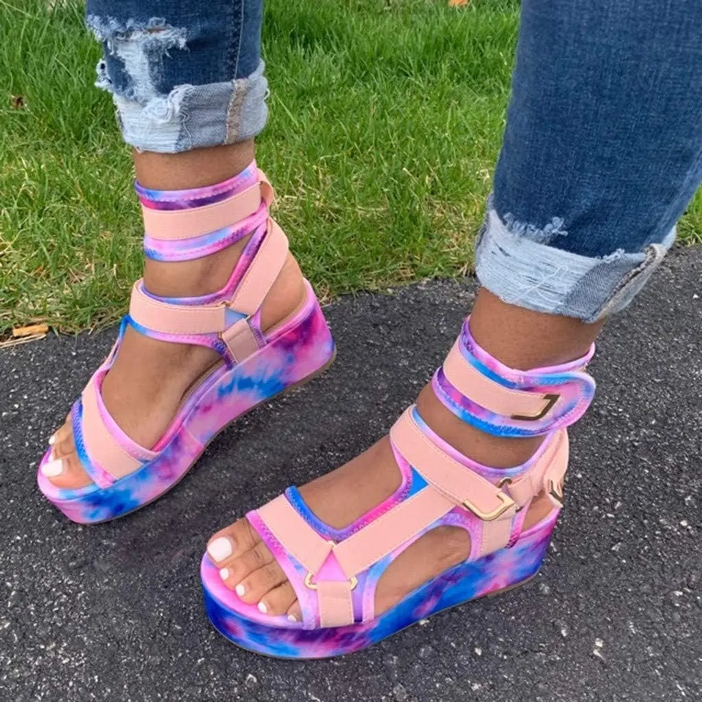 Gibobby Womens Summer Shoes,Women's Fish Mouth Espadrilles Slingback Platforms Sandals High Heel Ankle Strap Beach Shoes