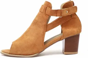 HINDOLA Women's Sandals Black High Heels Fashion Buckle Cutout Sandals High-Heeled Shoes for Women Sandals