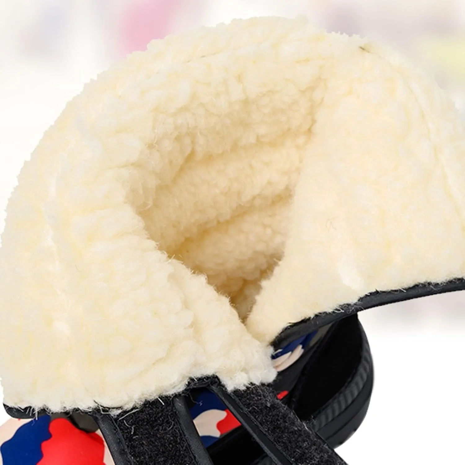 Insulated Snow Shoes for Men Non-Slip Womens Winter Plush Lined Knee High Boots Women