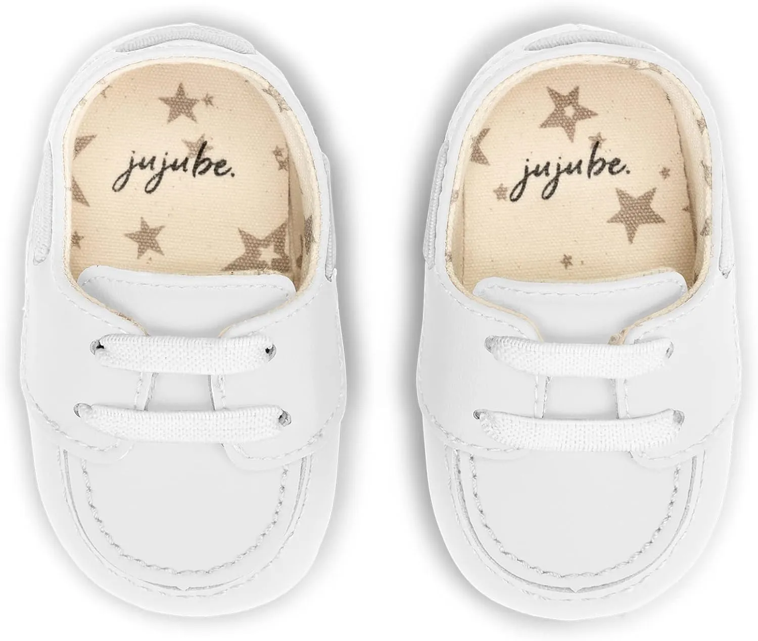 JuJuBe Boat Shoes for Babies & Infants - Machine Washable Vegan Leather Nautical Slip-Ons