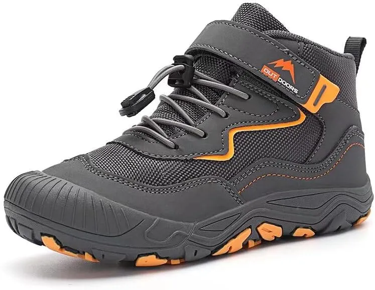 Kids Boy Girl Anti Slip Hiking Boots for Winter Sport Trekking Snow