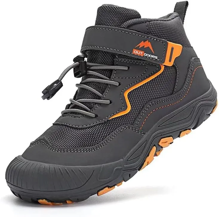Kids Boy Girl Anti Slip Hiking Boots for Winter Sport Trekking Snow
