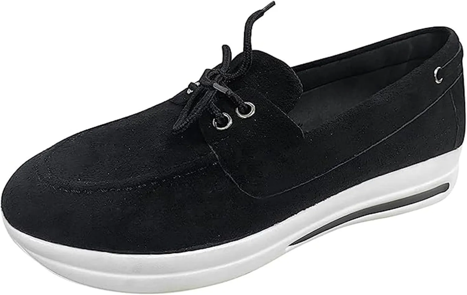 Ladmiple Shoes For Women Sneakers Slip Ons Fashion Casual Comfortable Lightweight Walking Shoes Platform Flats Loafers
