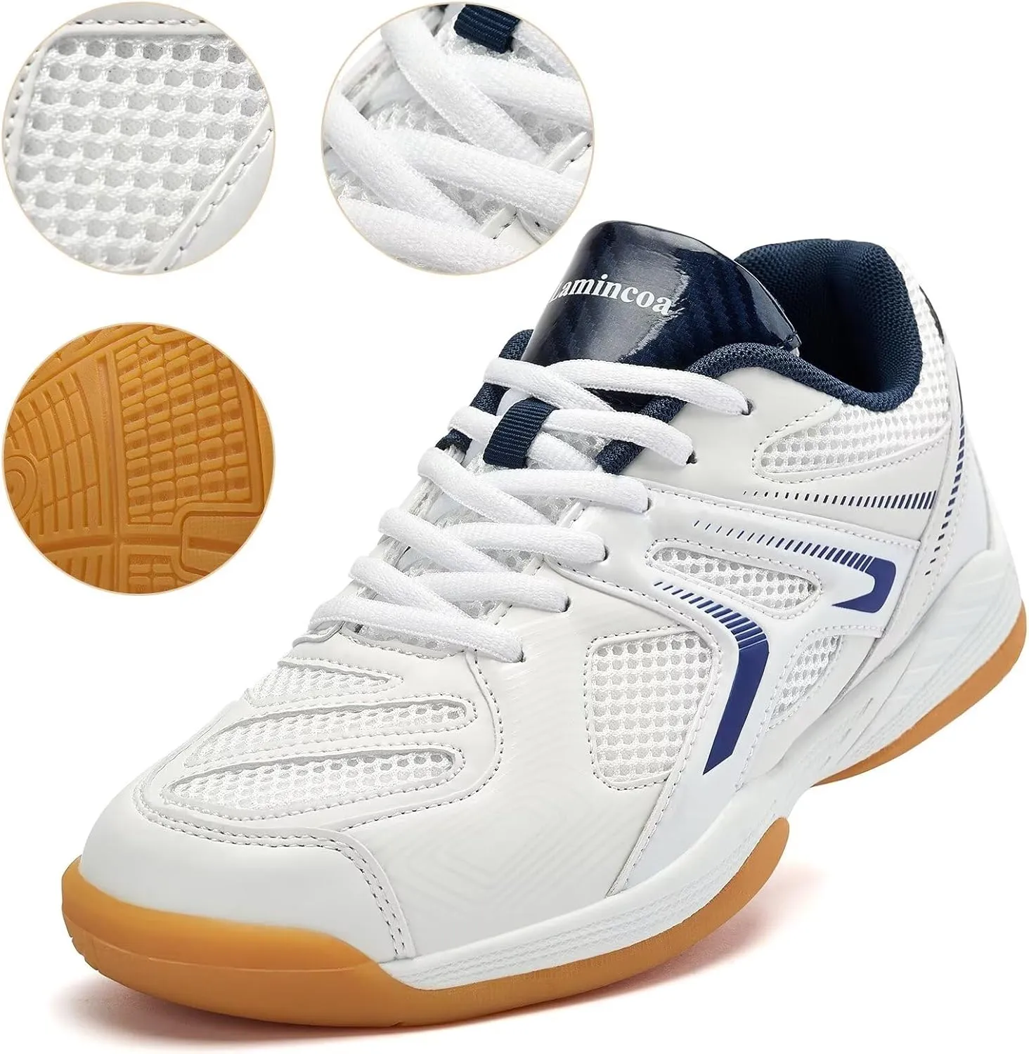 Lamincoa Women's Pickleball Shoes Non-Slip Tennis Court Shoes for Women