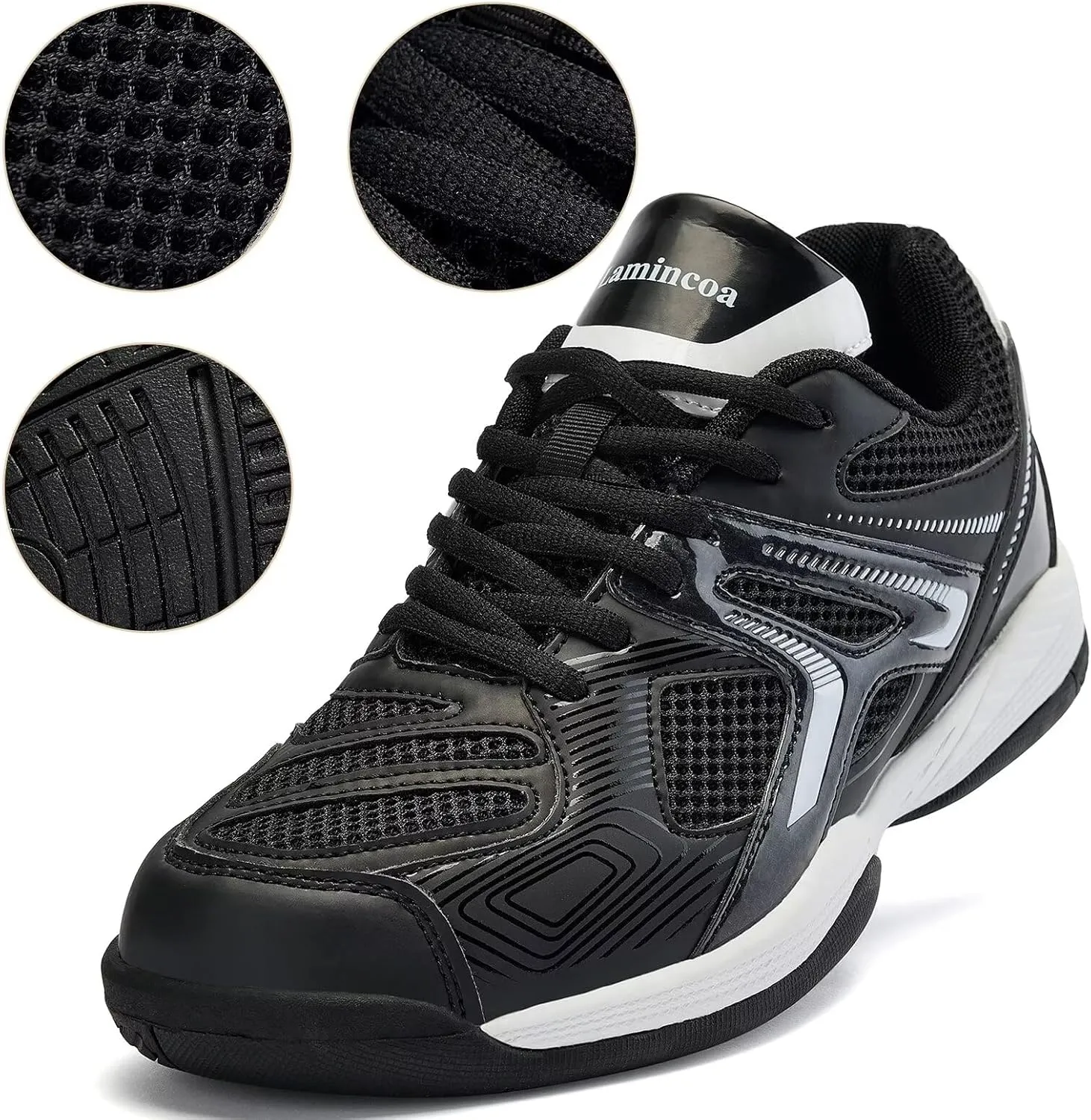 Lamincoa Women's Pickleball Shoes Non-Slip Tennis Court Shoes for Women