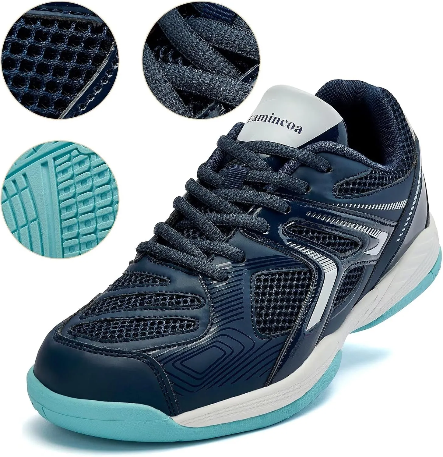 Lamincoa Women's Pickleball Shoes Non-Slip Tennis Court Shoes for Women