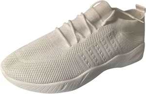 Lausiuoe Sneakers For Women Slip On Arch Support Sneakers Fashion Comfortable Non-Slip Gym Sports Running Walking Shoes