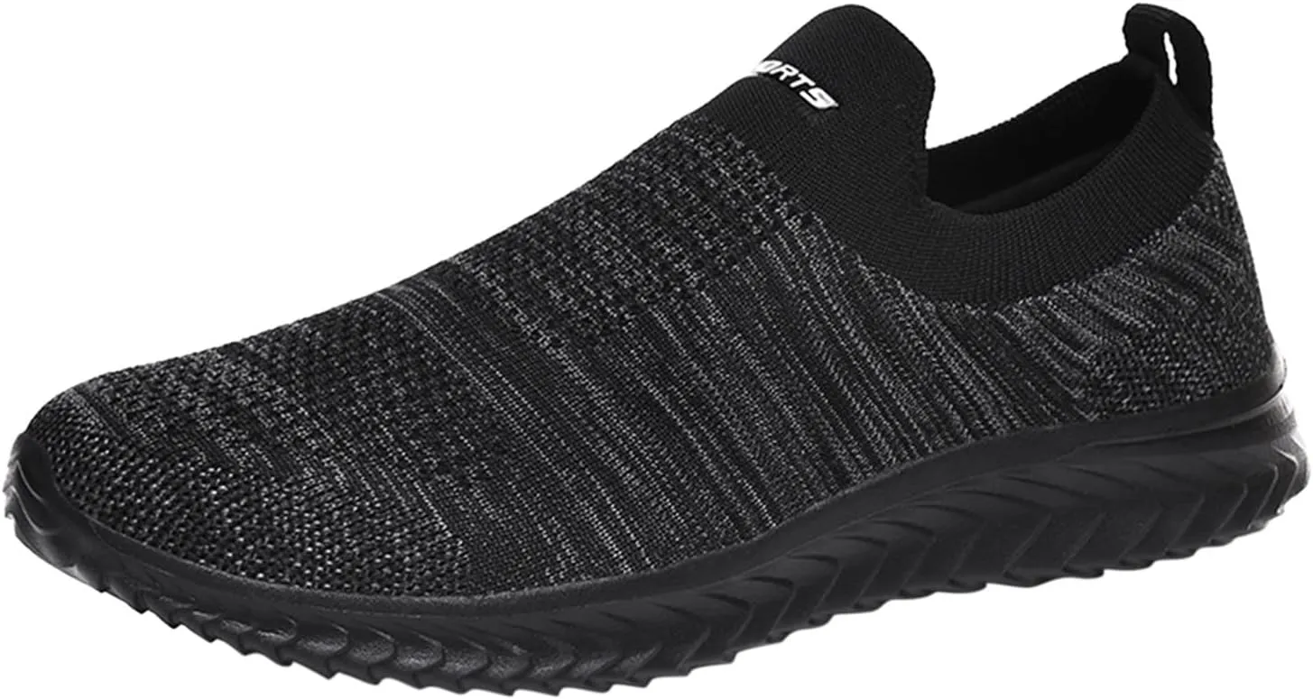 Low-Top Slip Ons Women's Fashion Sneakers Casual Mens Dress Shoes Lightweight Casual Shoes Trendy Chunky Sneakers Black Tennis Shoe Loafers Shoe