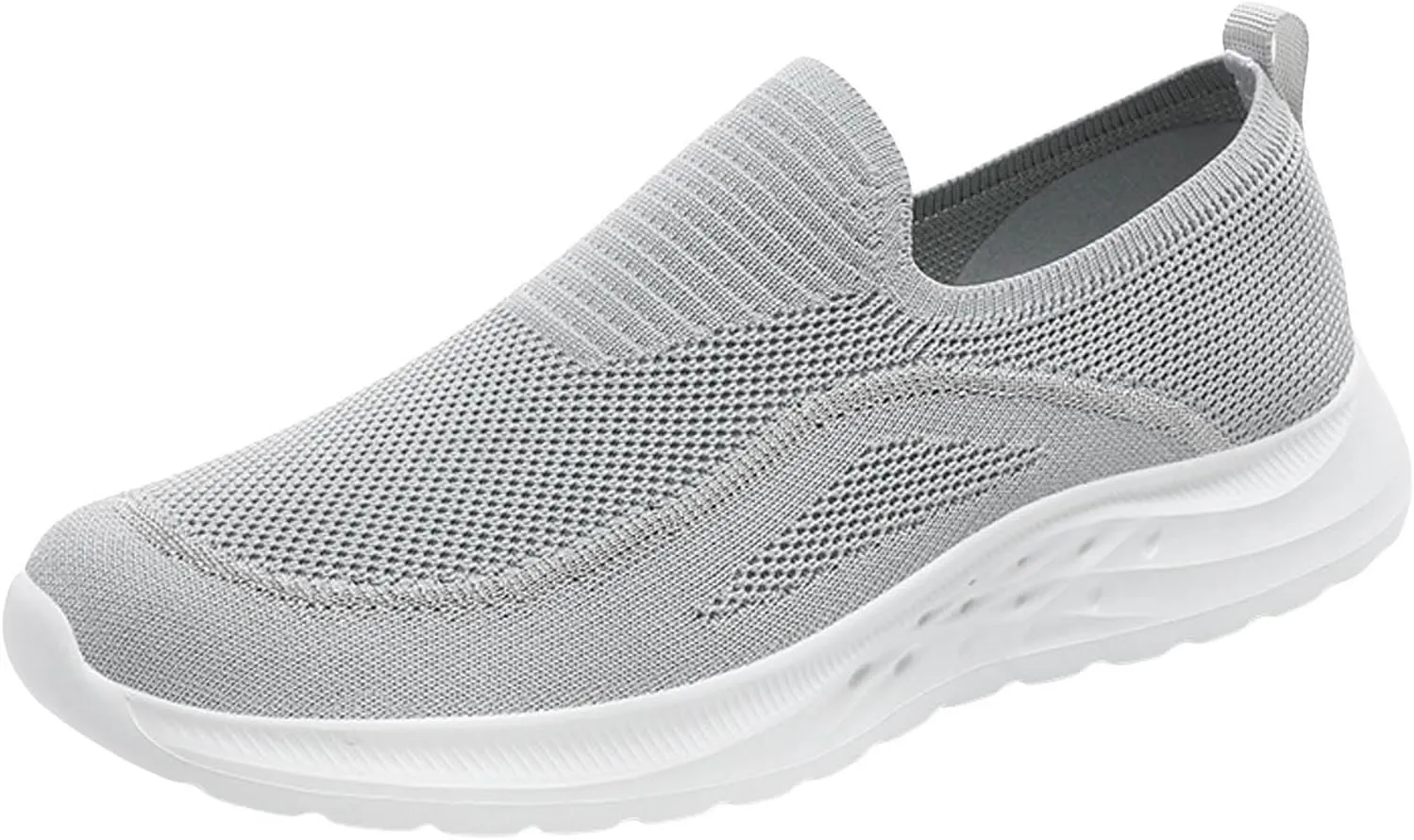 Men Sports Shoes Fashionable New Pattern Simple Solid Color Lightweight Flat Bottom Comfortable Slip On Sneaker Mens