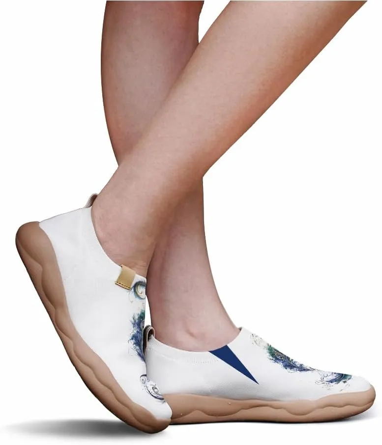 Men's Art Painted Slip Ons Loafers Comfortable Flats Sneakers Travel Casual Walking Shoes