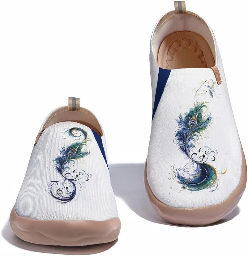 Men's Art Painted Slip Ons Loafers Comfortable Flats Sneakers Travel Casual Walking Shoes