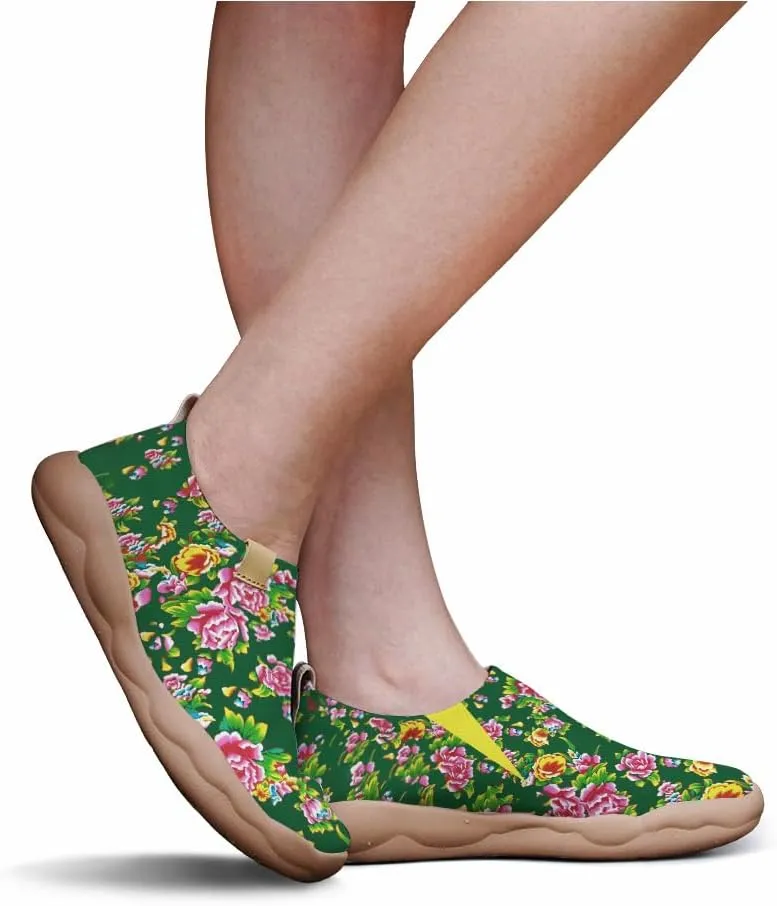 Men's Art Painted Slip Ons Loafers Comfortable Flats Sneakers Travel Casual Walking Shoes