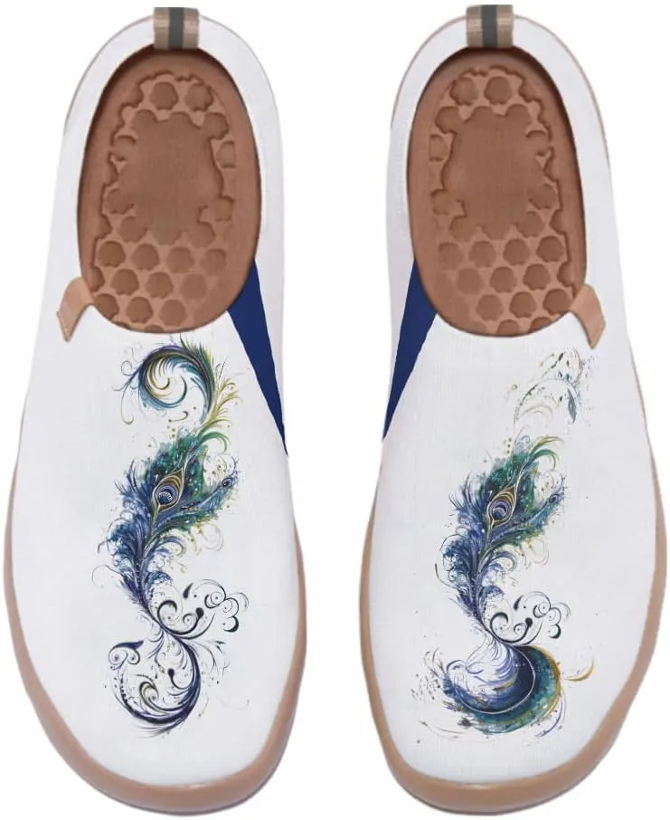 Men's Art Painted Slip Ons Loafers Comfortable Flats Sneakers Travel Casual Walking Shoes