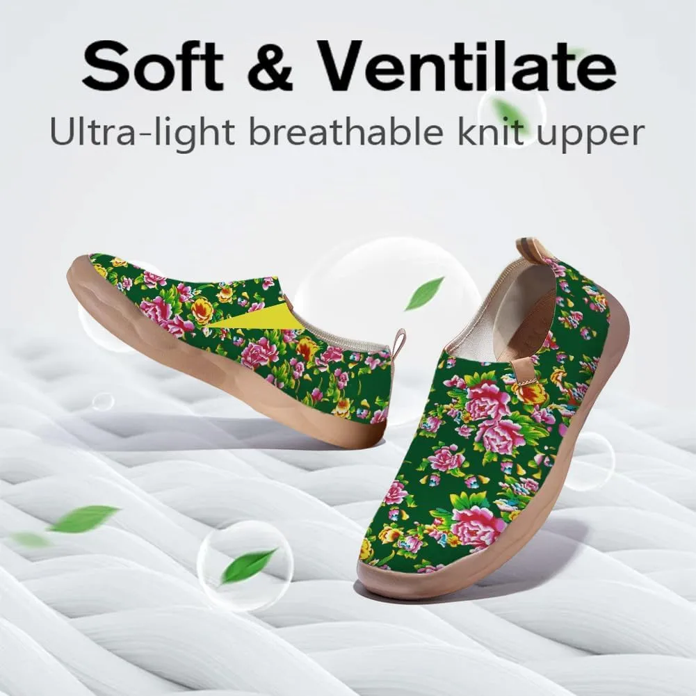 Men's Art Painted Slip Ons Loafers Comfortable Flats Sneakers Travel Casual Walking Shoes