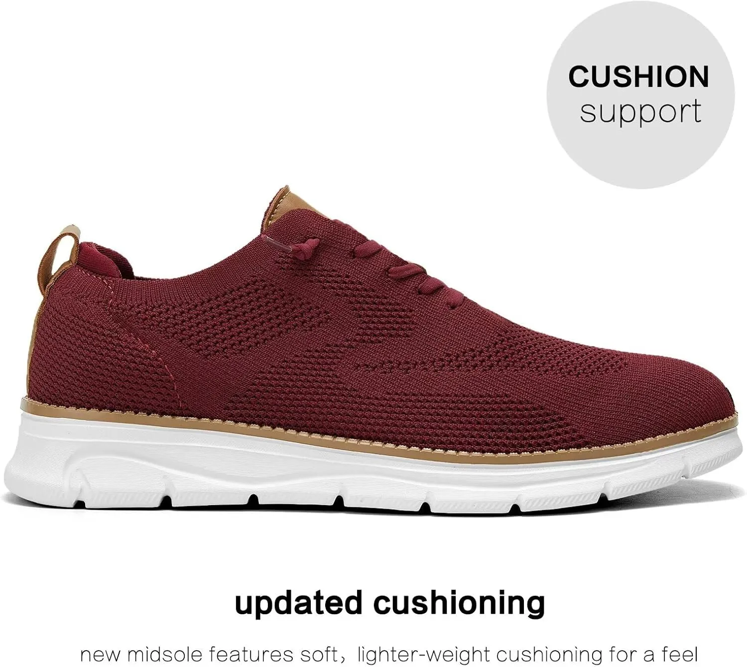 Mens Casual Dress Oxfords Shoes Fashion Mesh Business Walking Work Slip on Sneakers Comfortable Lightweight Soft Sole