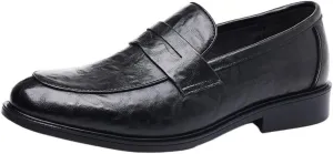Men's Casual Loafers Moccasins Slip-Ons Driving Boat Shoes Mens Leather Casual Oxford Shoes Moccasin Driving Office Walking Loafers Slip-On Business