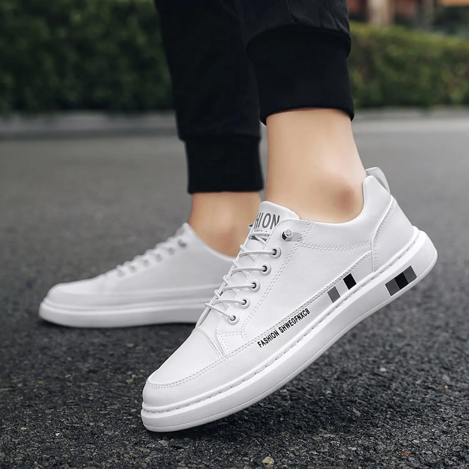 Men's Lightweight Cushion Sneakers Recovery Air Athletic Running Tennis Shoe Breathable Diabetic Shoes for Men