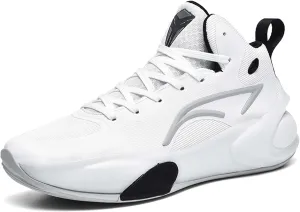 Men's Lightweight Rebound Basketball Shoes Non-Slip Cushioning Sneakers Women's Comfortable Soft Bottom Casual Sports Running Shoes Street Casual Walking Men's Shoes Women's Shoes