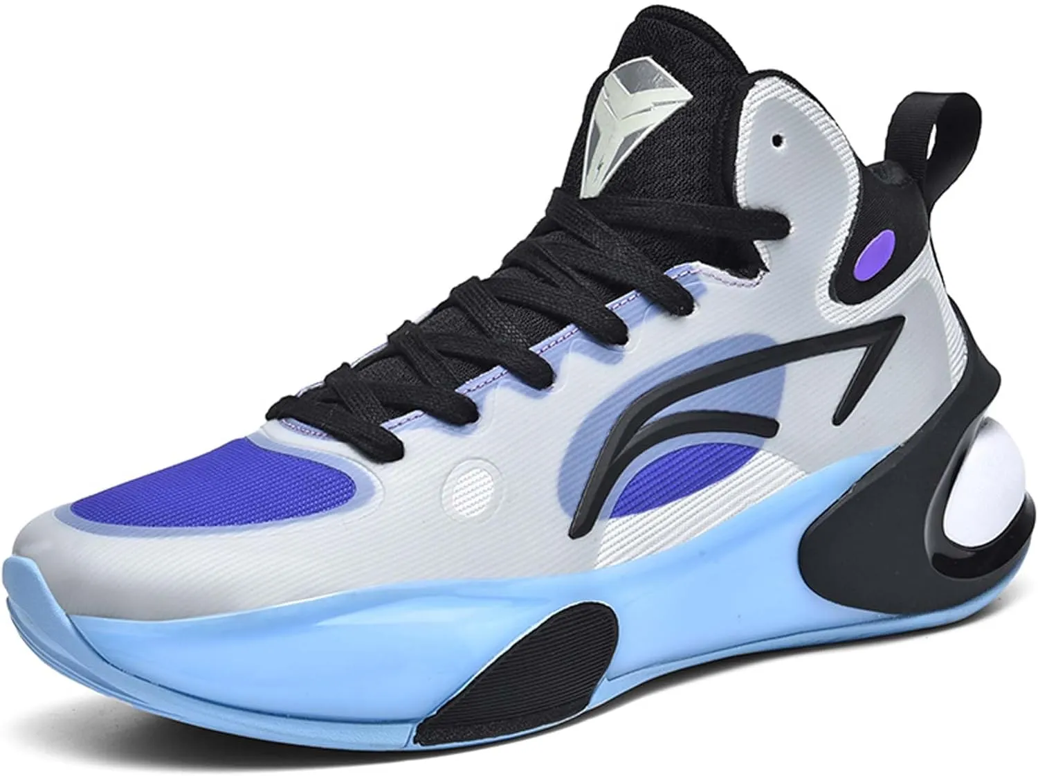 Men's Lightweight Rebound Basketball Shoes Non-Slip Cushioning Sneakers Women's Comfortable Soft Bottom Casual Sports Running Shoes Street Casual Walking Men's Shoes Women's Shoes