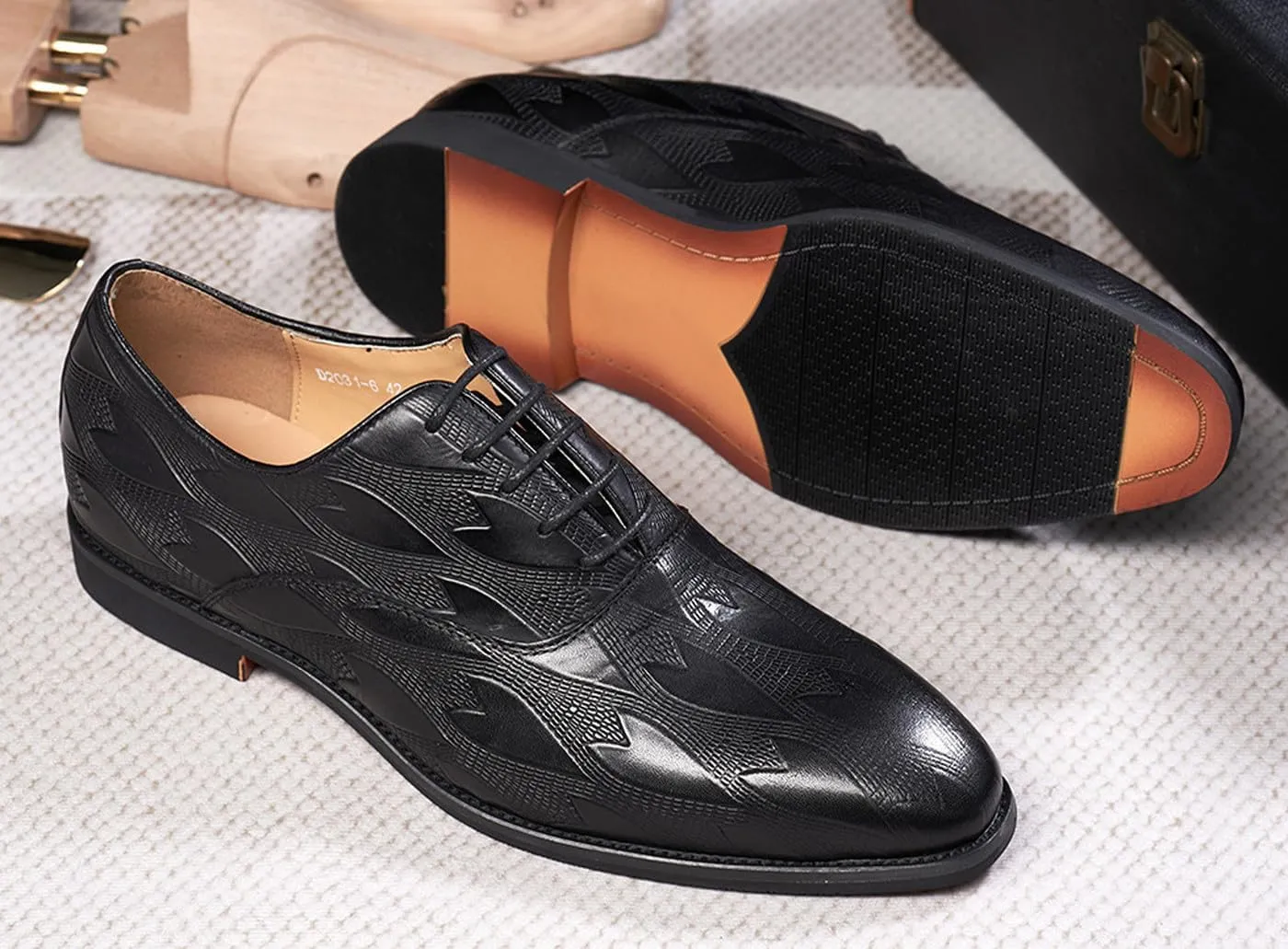 Mens Oxfords Formal Dress Derby Shoes Genunie Leather Wingtip Toe Modern Suit Shoes Fashion Prom Wedding Business Casual Comfortable Tuxedo Shoes for Men