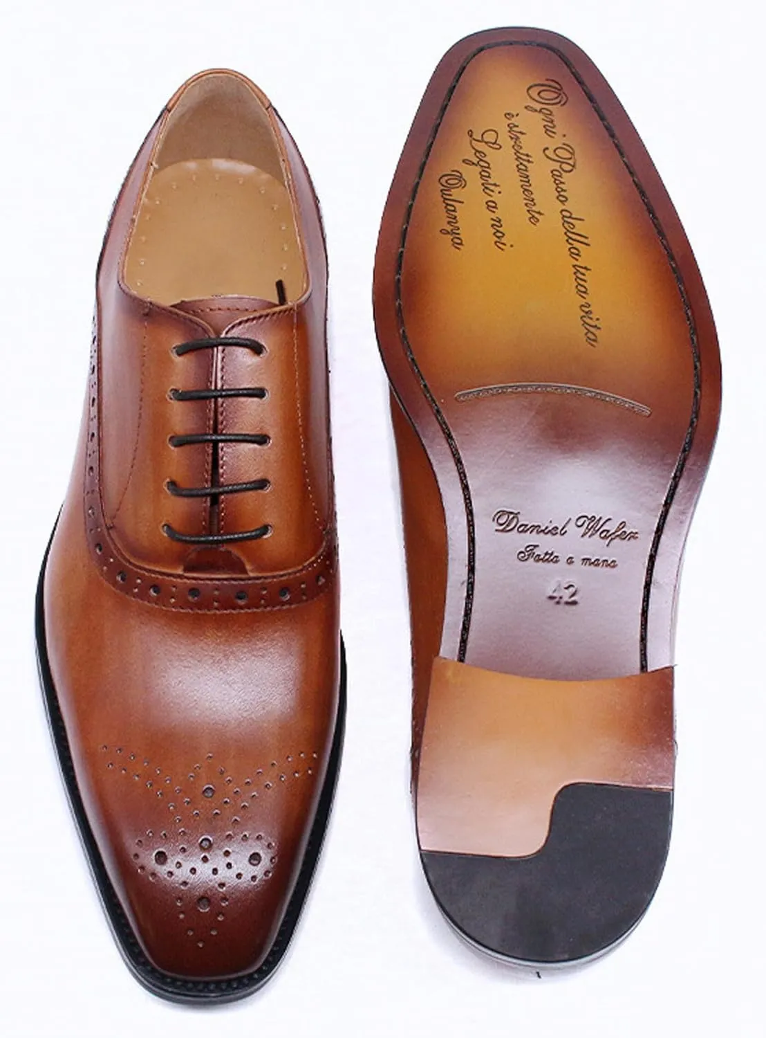 Mens Oxfords Formal Dress Suit Shoes Genuine Leather Prom Derby Shoes Fashion Luxury Wedding Business Casual Comfortable Tuexdo Shoes for Men