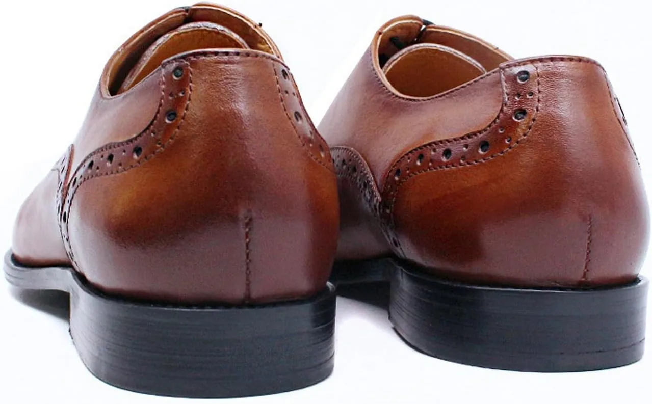 Mens Oxfords Formal Dress Suit Shoes Genuine Leather Prom Derby Shoes Fashion Luxury Wedding Business Casual Comfortable Tuexdo Shoes for Men