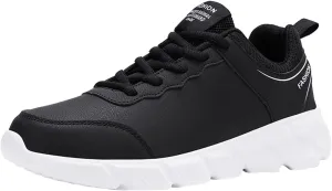 Mens Shoes Casual Leather Laace Up Color Blocking Casual Fashion Simple Shoes Running Big Sneaker Slippers Men