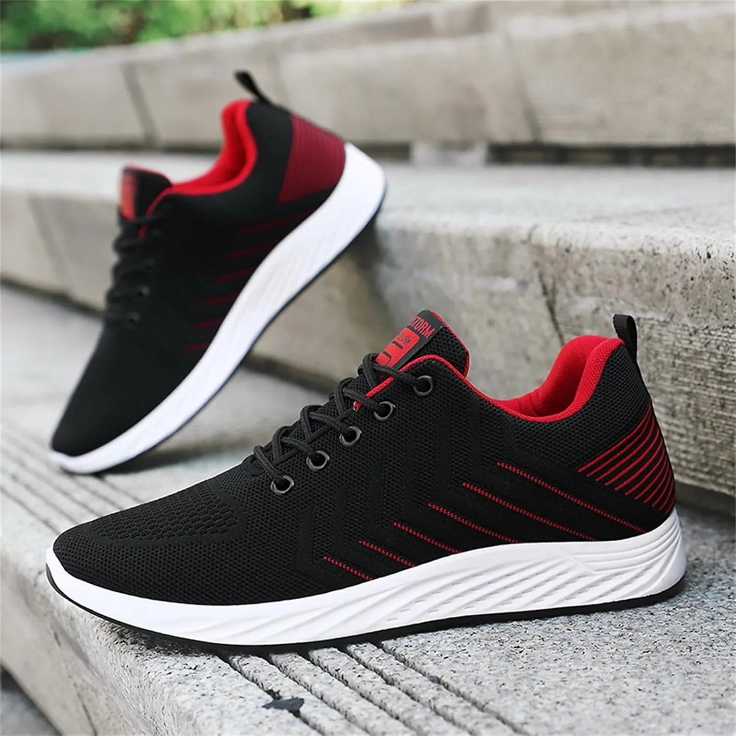 Mens Slip on Shoes Mens Training Shoes Breathable Mesh Fashion Sneakers New Sneakers Comfortable Casual Walking Tennis Wide Toe Box for Men