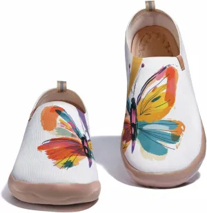 Men's Slip Ons Casual Loafers Lightweight Flats Sneakers Art Painted Travel Walking Shoes