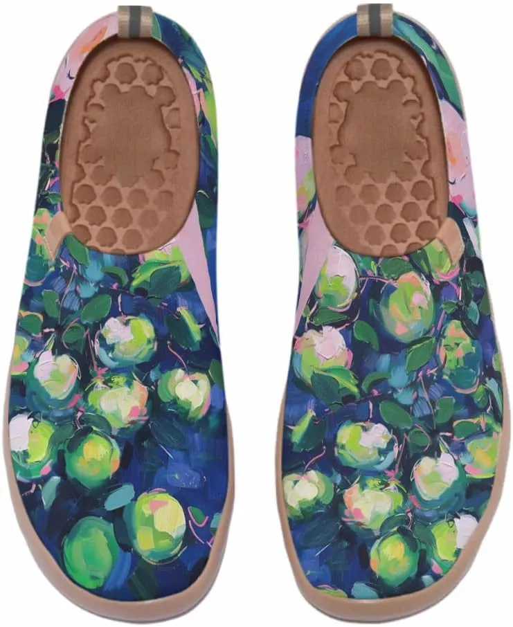Men's Slip Ons Lightweight Flats Sneakers Walking Casual Loafers Art Painted Travel Shoes